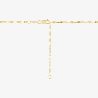 "Mom" Womens 10K Gold 16 Inch Pendant Necklace