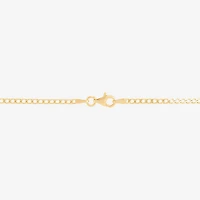 Limited Quantities! Fish Womens 14K Gold Over Silver 22 Inch Pendant Necklace