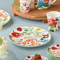 Certified International Greenhouse 4-pc. Ceramic Dinner Plate