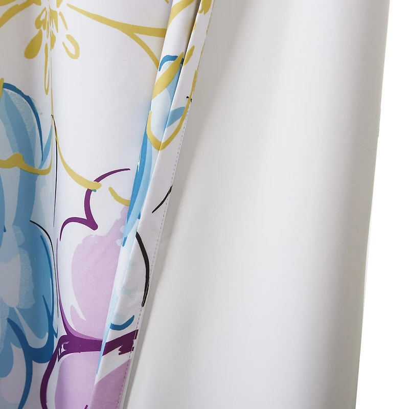 Intelligent Design Ashley 50"W X 84"L Total Grommet Top 100% Blackout Single Curtain Panel