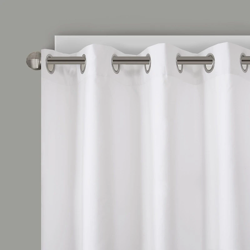 Intelligent Design Ashley 50"W X 84"L Total Grommet Top 100% Blackout Single Curtain Panel