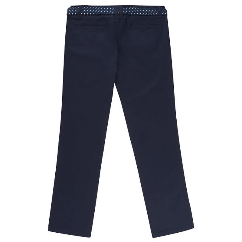 French Toast Little & Big Kid Girls Bootcut Mid Rise Straight Fit Flat Front Pant