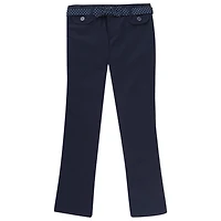 French Toast Little & Big Kid Girls Bootcut Mid Rise Straight Fit Flat Front Pant