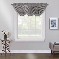 Max Blackout Mystique Rod Pocket Waterfall Valance