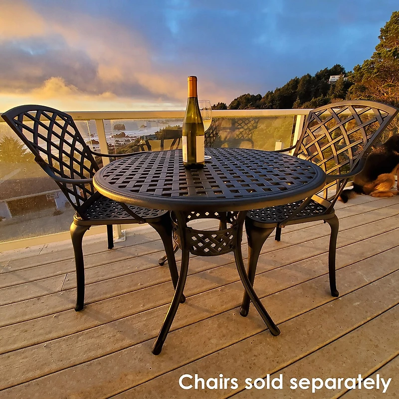 Sunnydaze Collection Round Dining Table