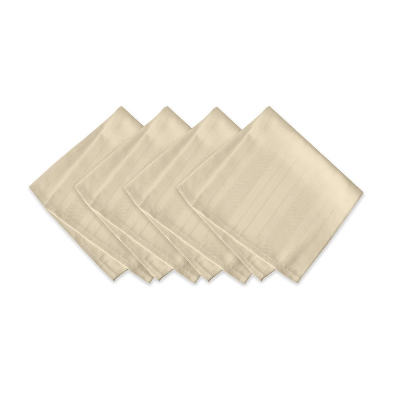 Threadmade Denley Stripe Jacquard 4-pc. Napkins