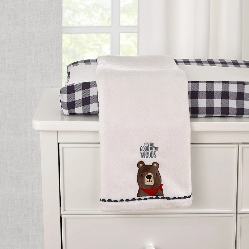 Nojo Buffalo Plaid Changing Pad Cover
