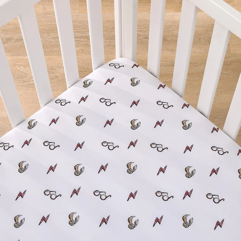 Warner Bros Harry Potter Crib Sheet