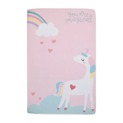 Nojo Unicorn And Rainbow Mini Crib Sheet