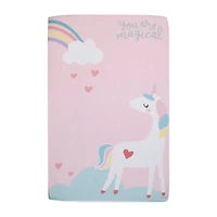 Nojo Unicorn And Rainbow Mini Crib Sheet