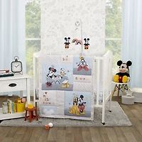 Disney Collection 3-pc. Mickey and Friends Crib Bedding Set