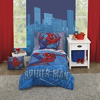 Spiderman 4-pc. Spiderman Toddler Bedding Set