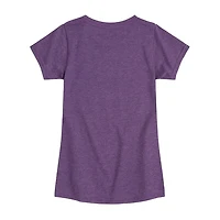 Little & Big Kid Girls Crew Neck Short Sleeve Regular Fit Barbie Graphic T-Shirt