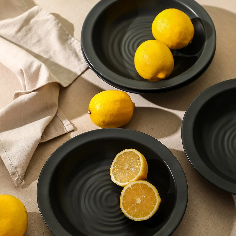 Stone + Lain Orbit 4-pc. Stoneware Pasta Bowl