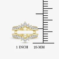 (I / Si2) Womens 1 CT. T.W. Lab Grown White Diamond 14K Gold Band