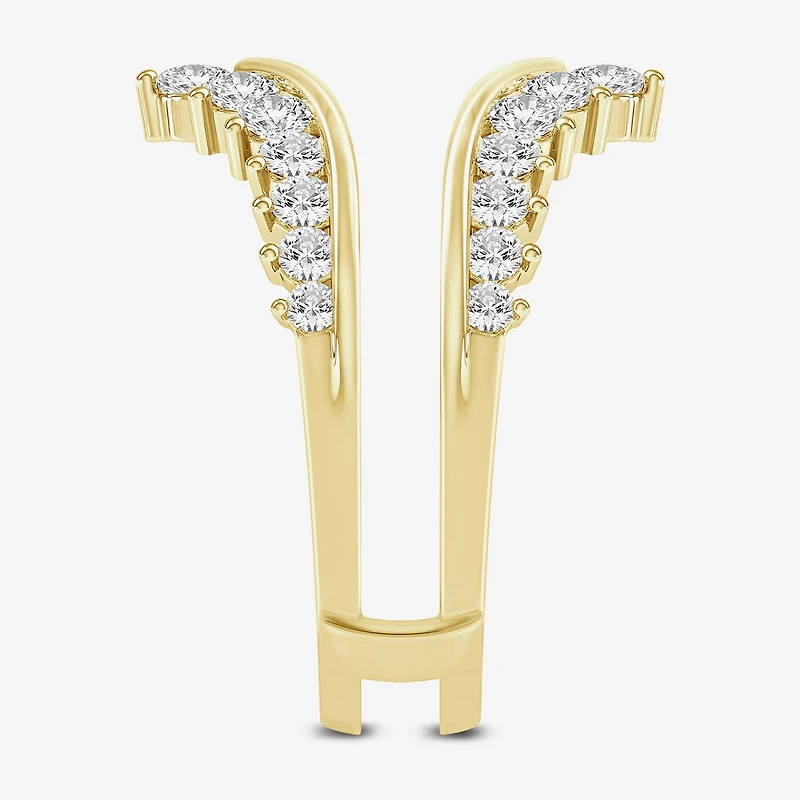 (I / Si2) Womens 1 CT. T.W. Lab Grown White Diamond 14K Gold Band