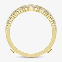 (I / Si2) Womens 1 CT. T.W. Lab Grown White Diamond 14K Gold Band