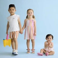 Okie Dokie Baby Girls 2-pc. Dress Set