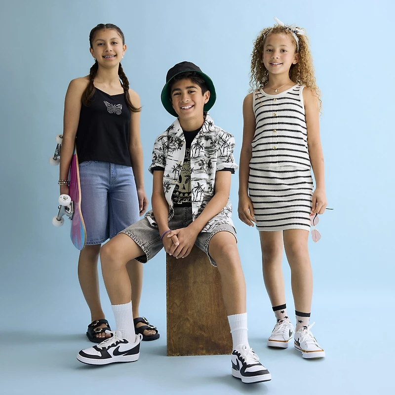 Thereabouts Little & Big Kid Girls Adjustable Waist Denim Short