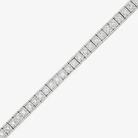 Limited Quantities! Womens White Diamond Sterling Silver 22 Inch Tennis Necklace