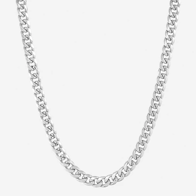 Mens 10K Gold 22 Inch Cuban Chain Necklace