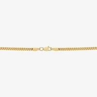 Womens 14K Gold 22 Inch Chain Necklace
