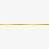 Womens 14K Gold 22 Inch Chain Necklace