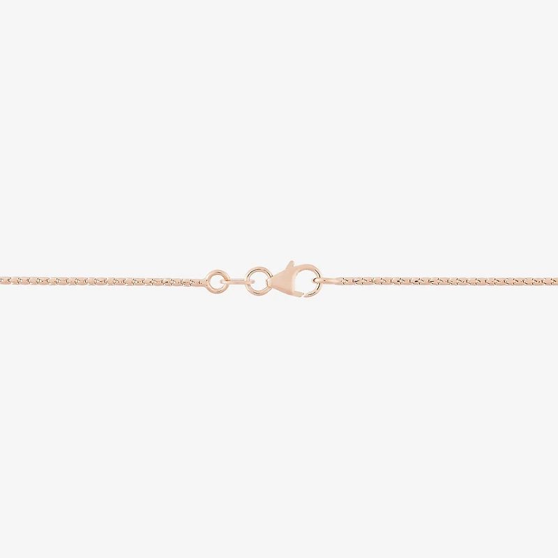 Womens 14K Gold 18 Inch Chain Necklace