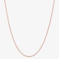 Womens 14K Gold 18 Inch Chain Necklace