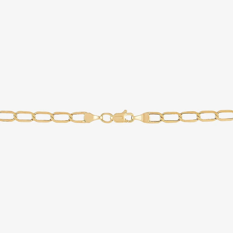Unisex Adult 14K Gold Inch Curb Chain Necklace