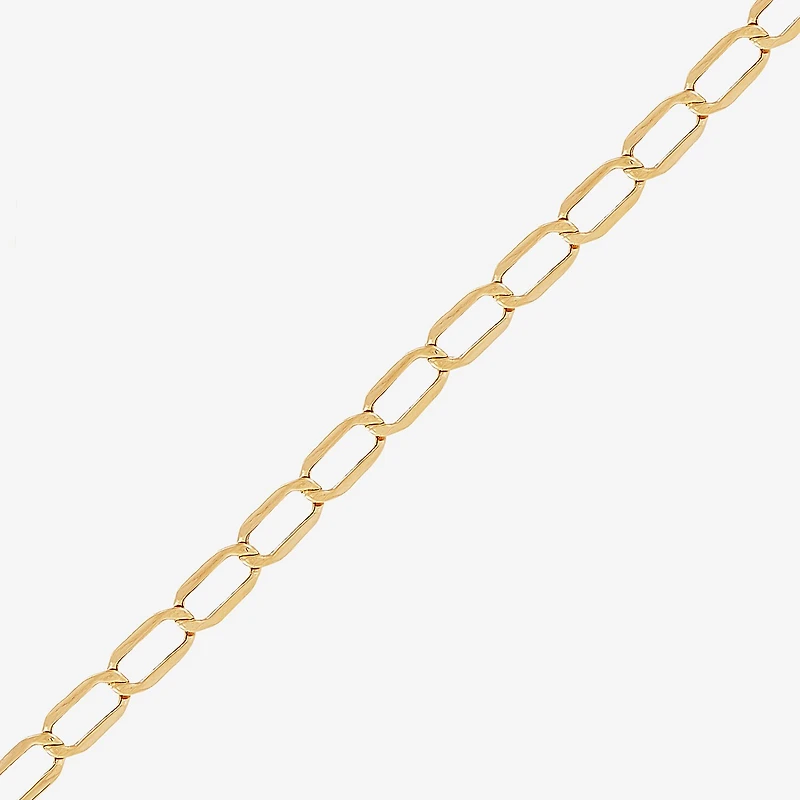 Unisex Adult 14K Gold Inch Curb Chain Necklace