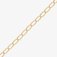 Unisex Adult 14K Gold Inch Curb Chain Necklace
