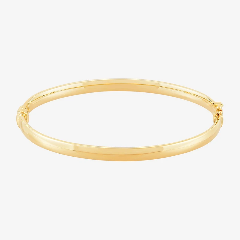 Womens 14K Gold Bangle Bracelet