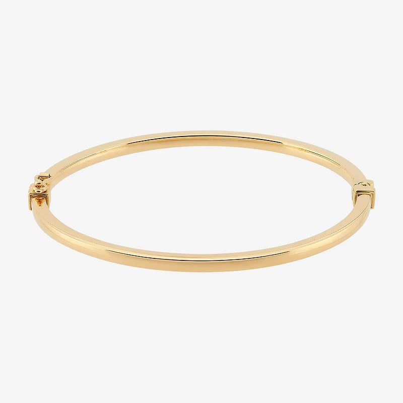 Womens 14K Gold Bangle Bracelet