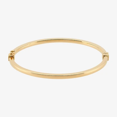 Womens 14K Gold Bangle Bracelet