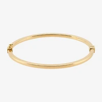 Womens 14K Gold Bangle Bracelet