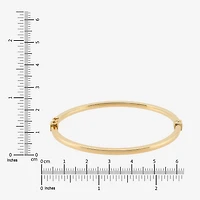 Womens 14K Gold Bangle Bracelet