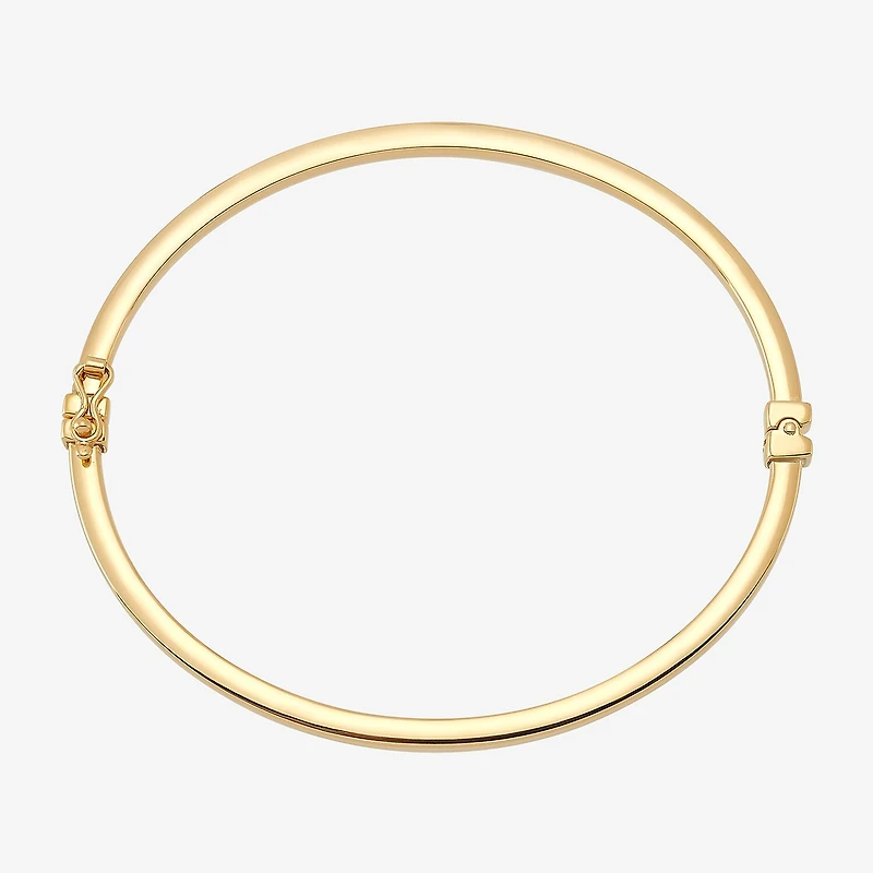 Womens 14K Gold Bangle Bracelet