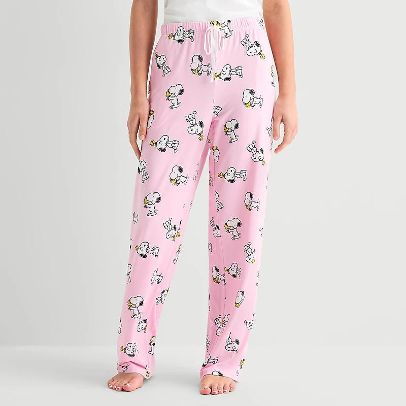 Disney Mjc Womens Peanuts Snoopy Pajama Pants