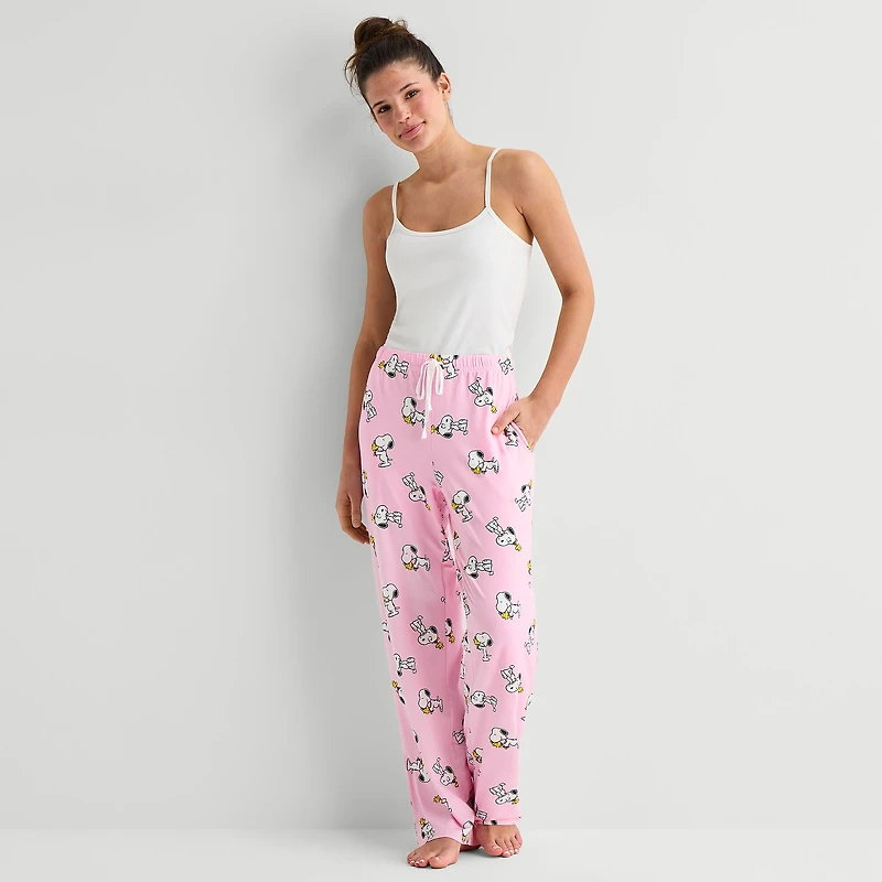 Disney Mjc Womens Peanuts Snoopy Pajama Pants