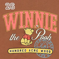 Pooh Crew Fleece Womens Juniors Neck Long Sleeve Winnie The Sweatshirt