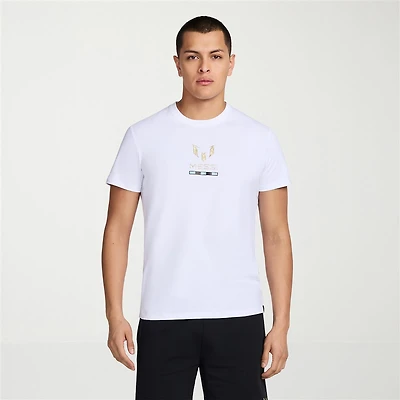 MESSI Collection Mens Round Neck Short Sleeve Regular Fit Graphic T-Shirt