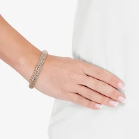 Womens 14K Gold 7.25 Inch Hollow Popcorn Chain Bracelet