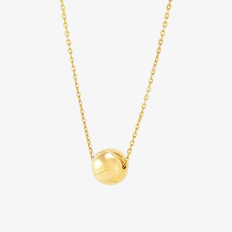 Womens 10K Gold Round 2-pc. Jewelry Set