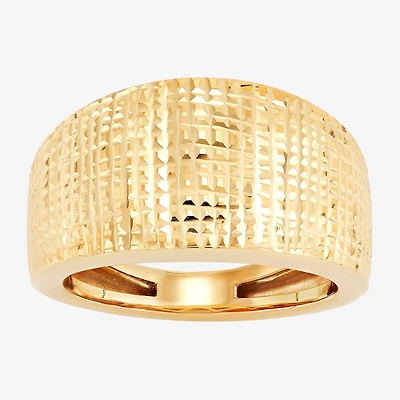 Womens 11.5MM 14K Gold Band