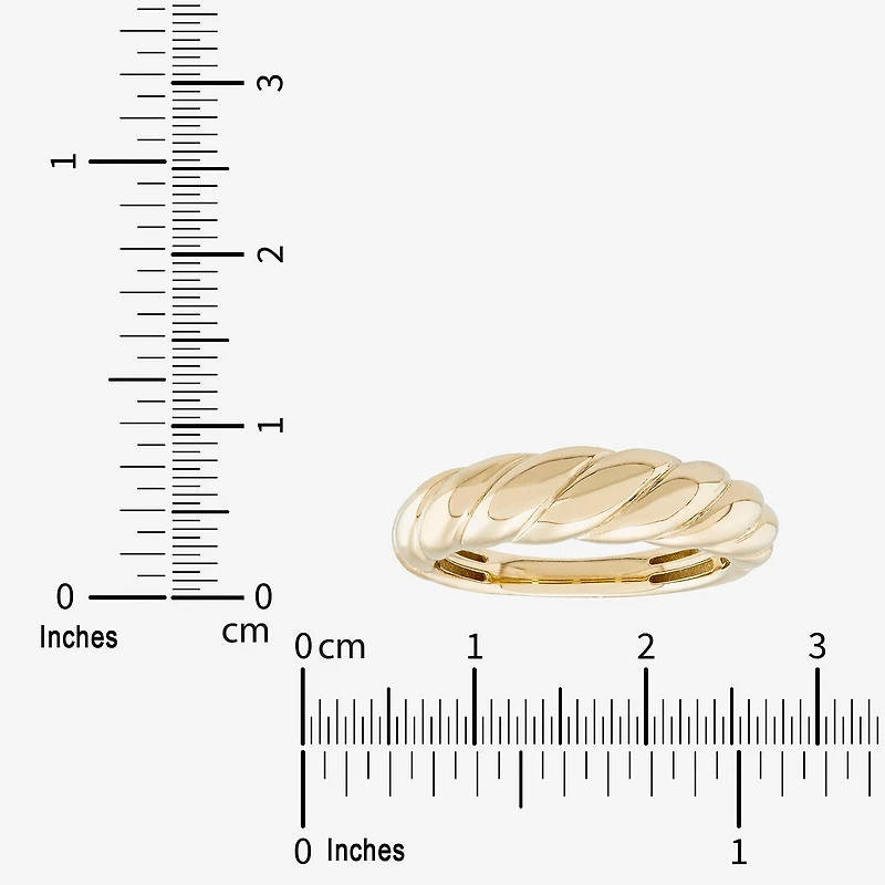 Womens 5.5MM 14K Gold Band