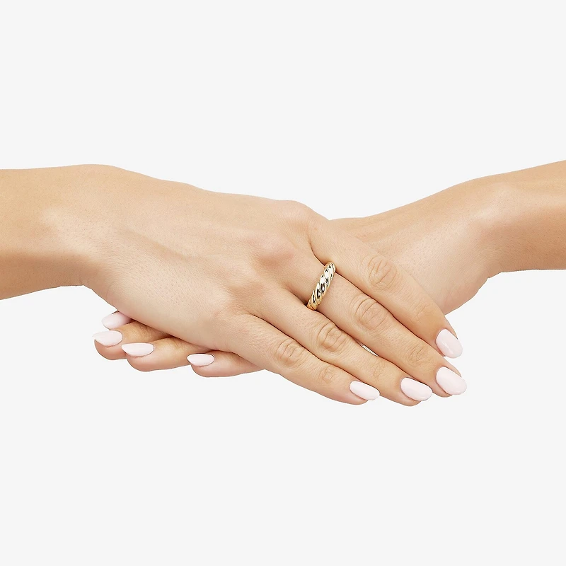 Womens 5.5MM 14K Gold Band