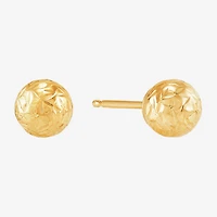 Womens 10K Gold Pair Earring Set