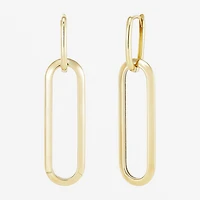 Womens 14K Gold Drop Earrings