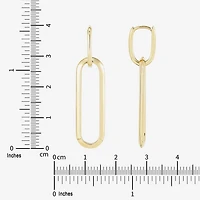 Womens 14K Gold Drop Earrings